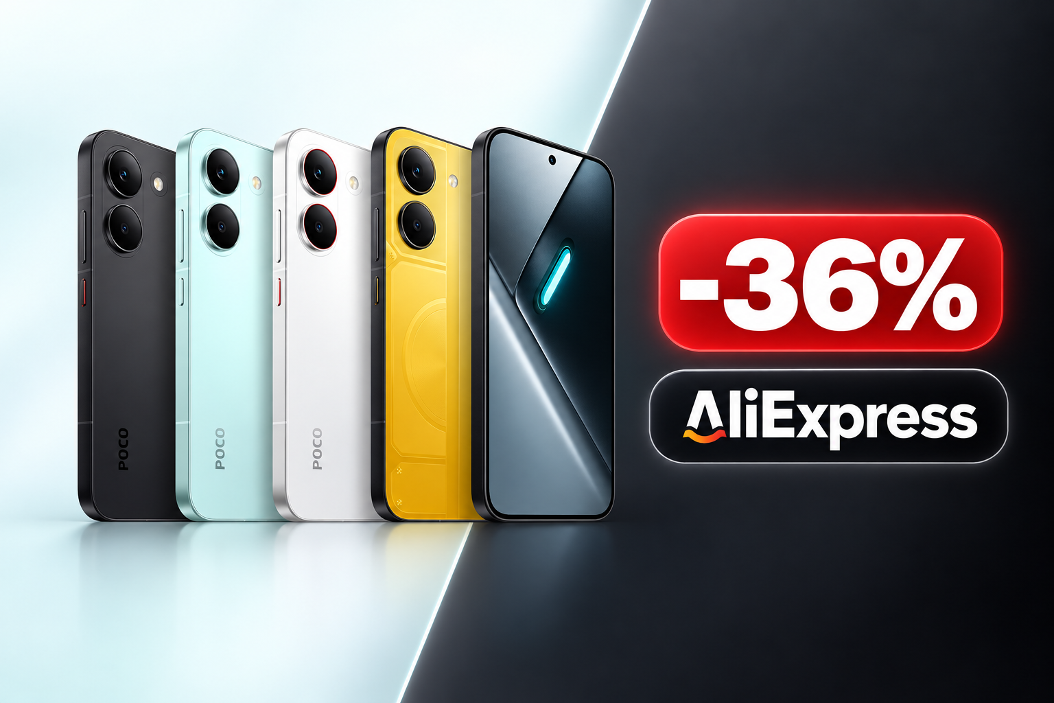 POCO X8 Pro a 256 euro su AliExpress con coupon, sconto del 36%
