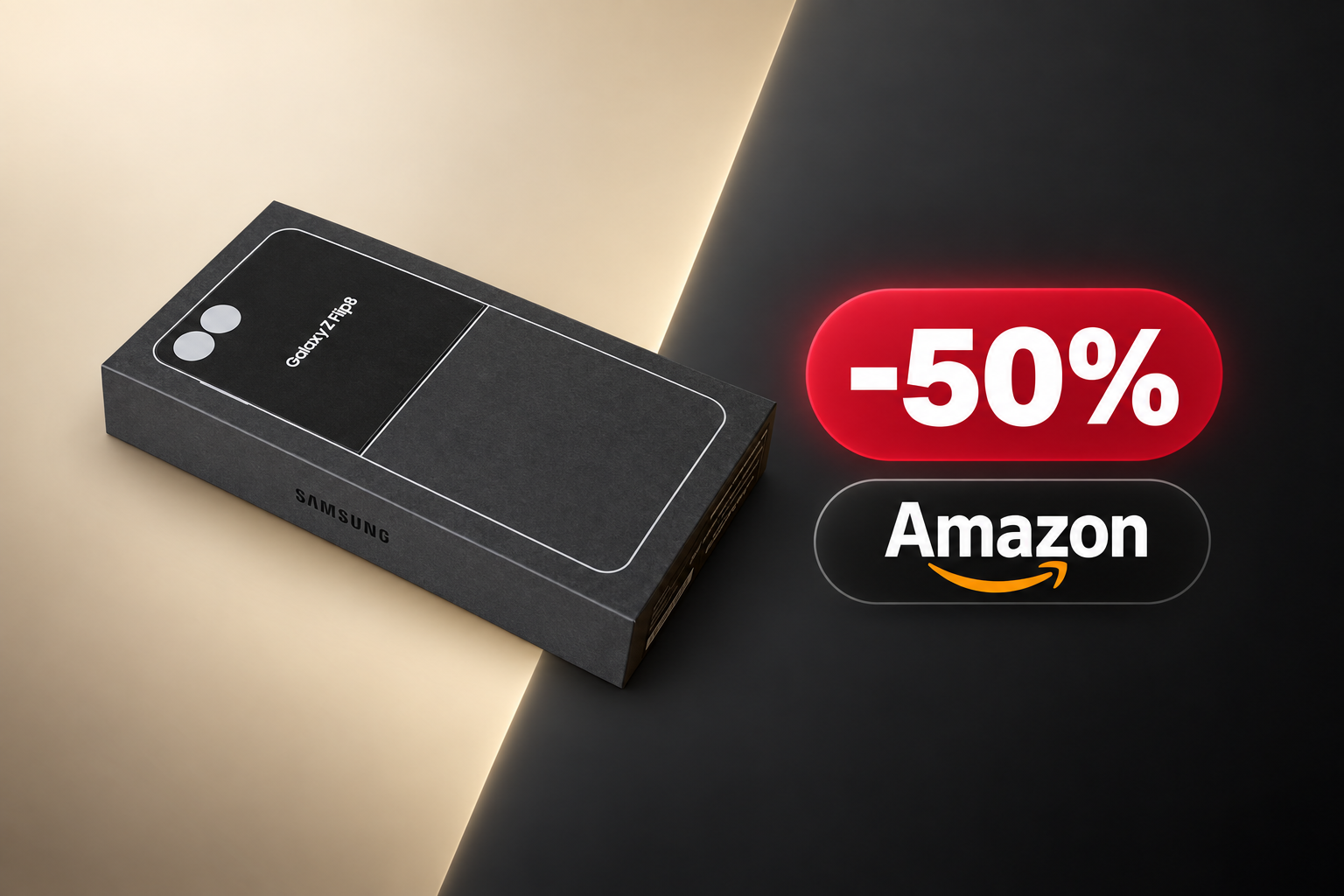 Samsung Galaxy Z Flip 8 a metà prezzo su Amazon: da 1.379€ a 689,99€