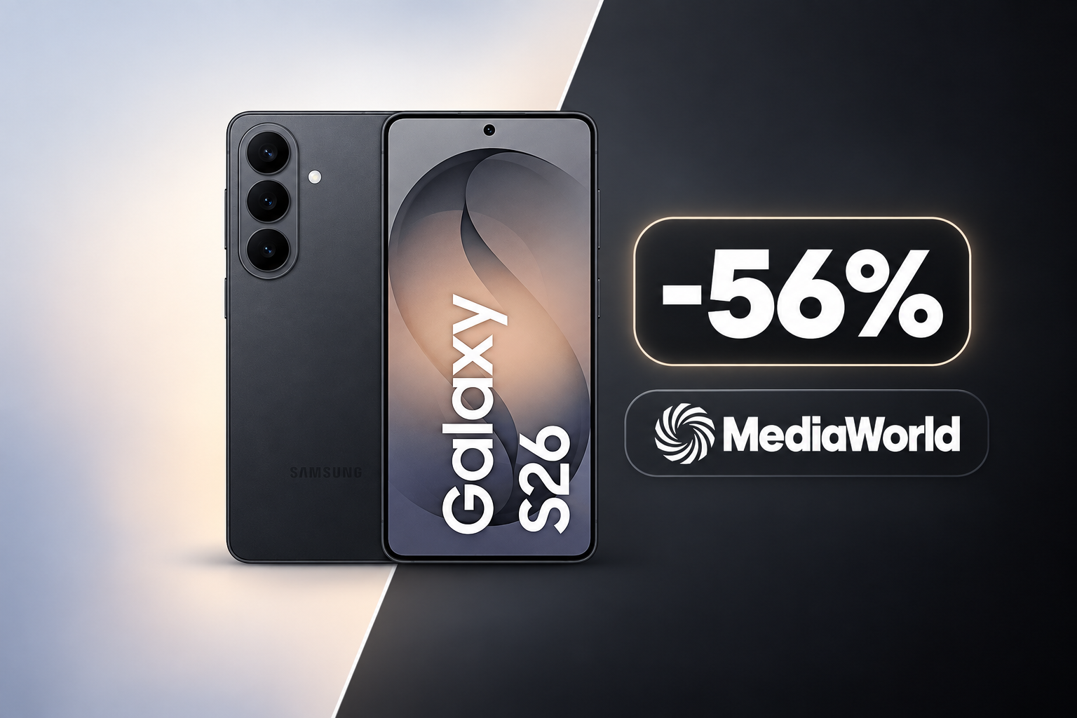 Samsung Galaxy S26 a 499€ su MediaWorld nonostante il rincaro Samsung