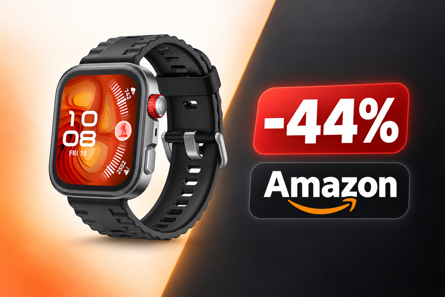 Huawei Watch Fit 4 Pro: sconto del 44% su Amazon e a 156€ non è male