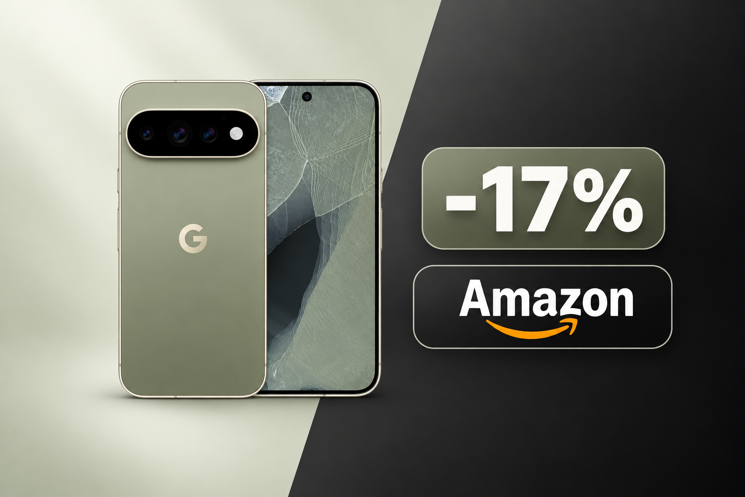 Google Pixel 11 Pro scontato di 200 euro su Amazon: prezzo sotto i 1000€