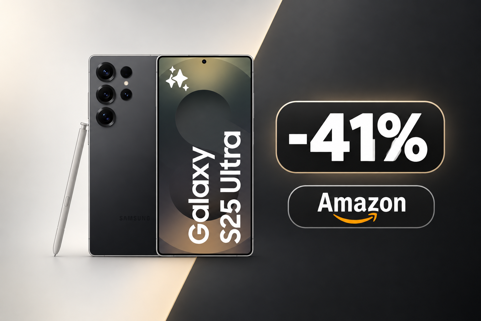 Samsung Galaxy S25 Ultra a 879€ su Amazon, minimo storico per il top di gamma