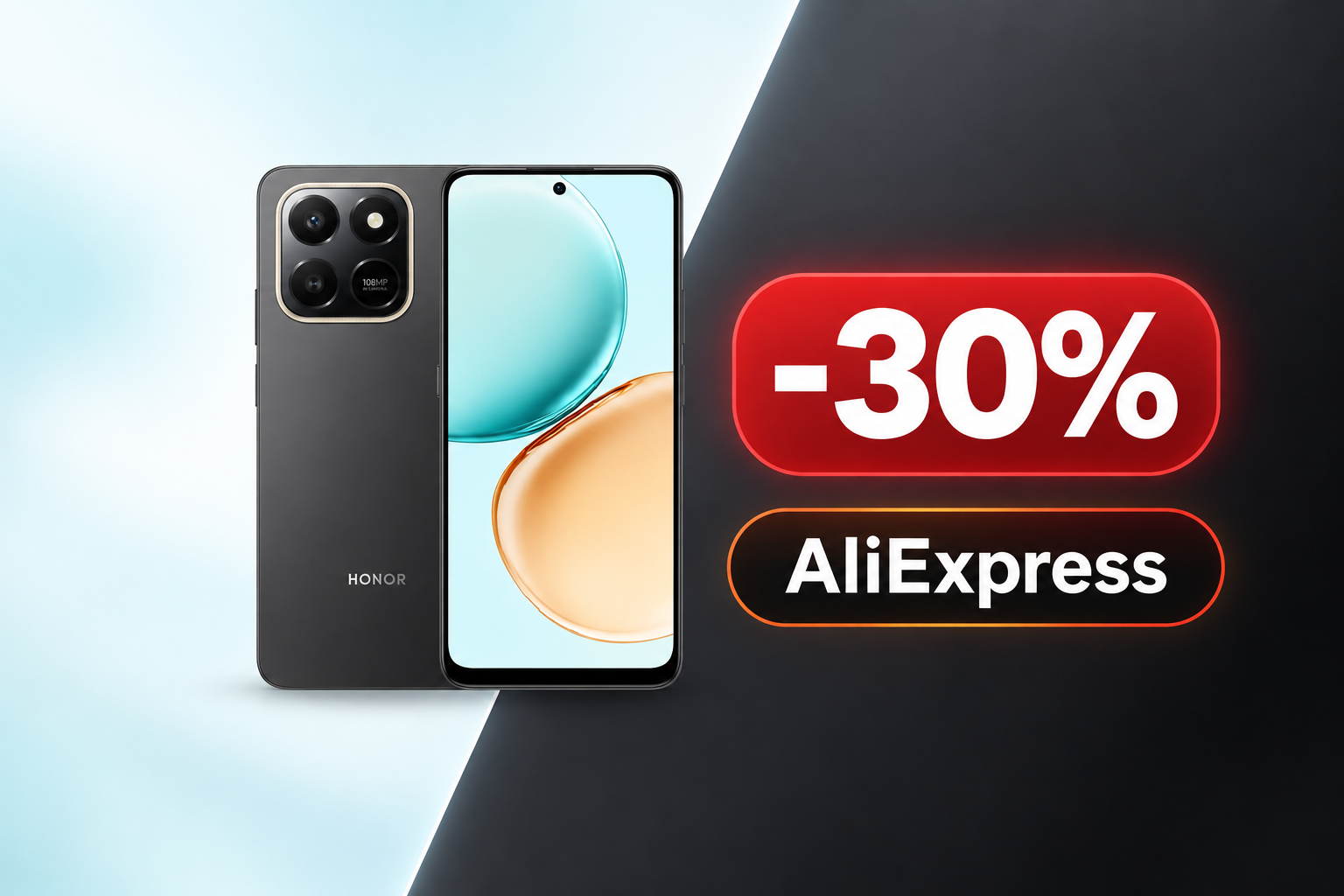 HONOR 400 Smart 4G su AliExpress a 139,26 euro invece di 199