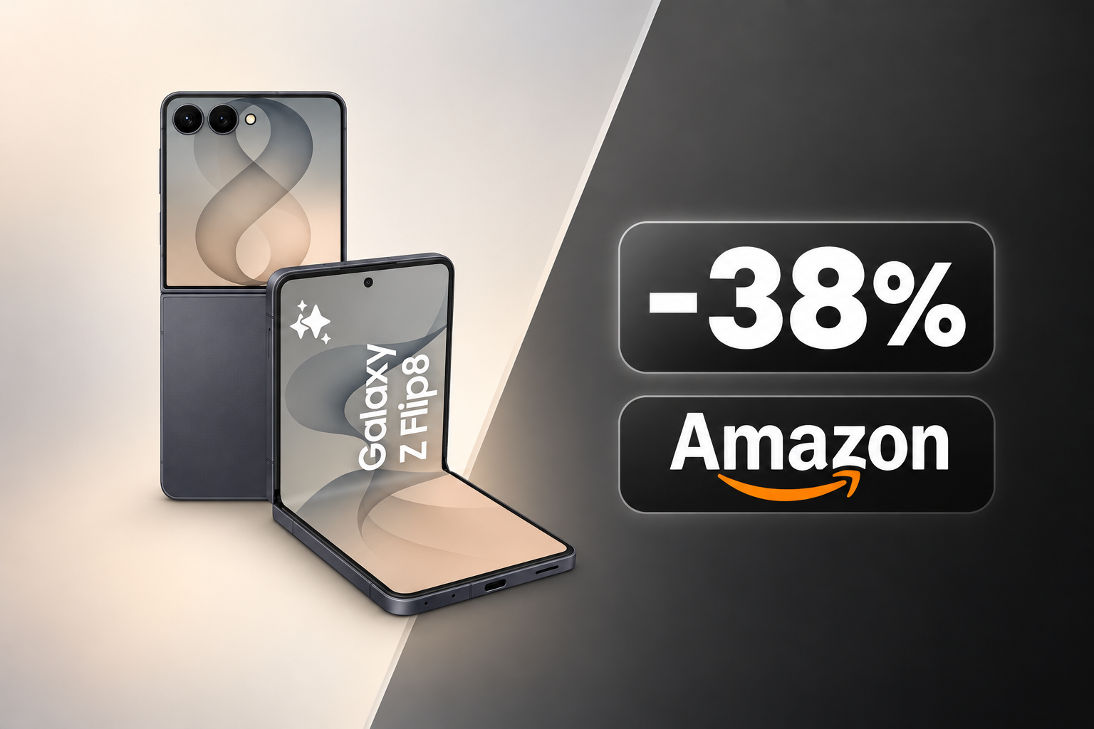 Samsung Galaxy Z Flip8 a 849€ su Amazon: è il minimo storico