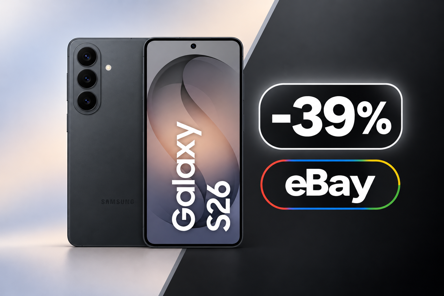 Samsung Galaxy S26 5G su eBay a 685€: resta il più equilibrato da acquistare