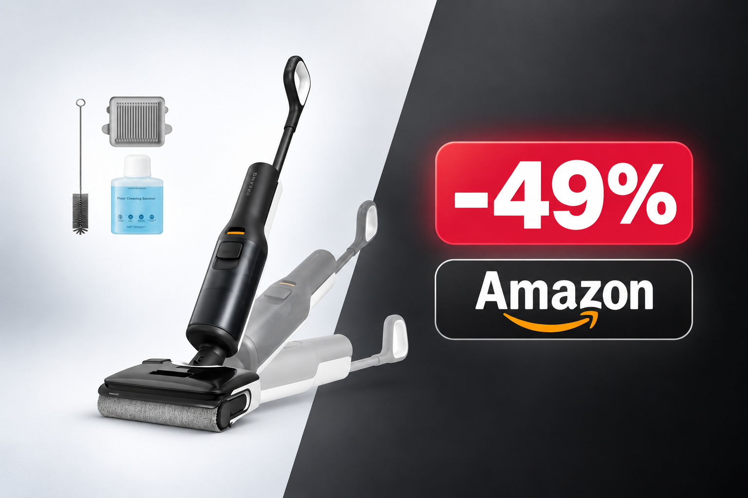 Roborock F25 LT a 179€ su Amazon: sconto del 49% in vista del Black Friday