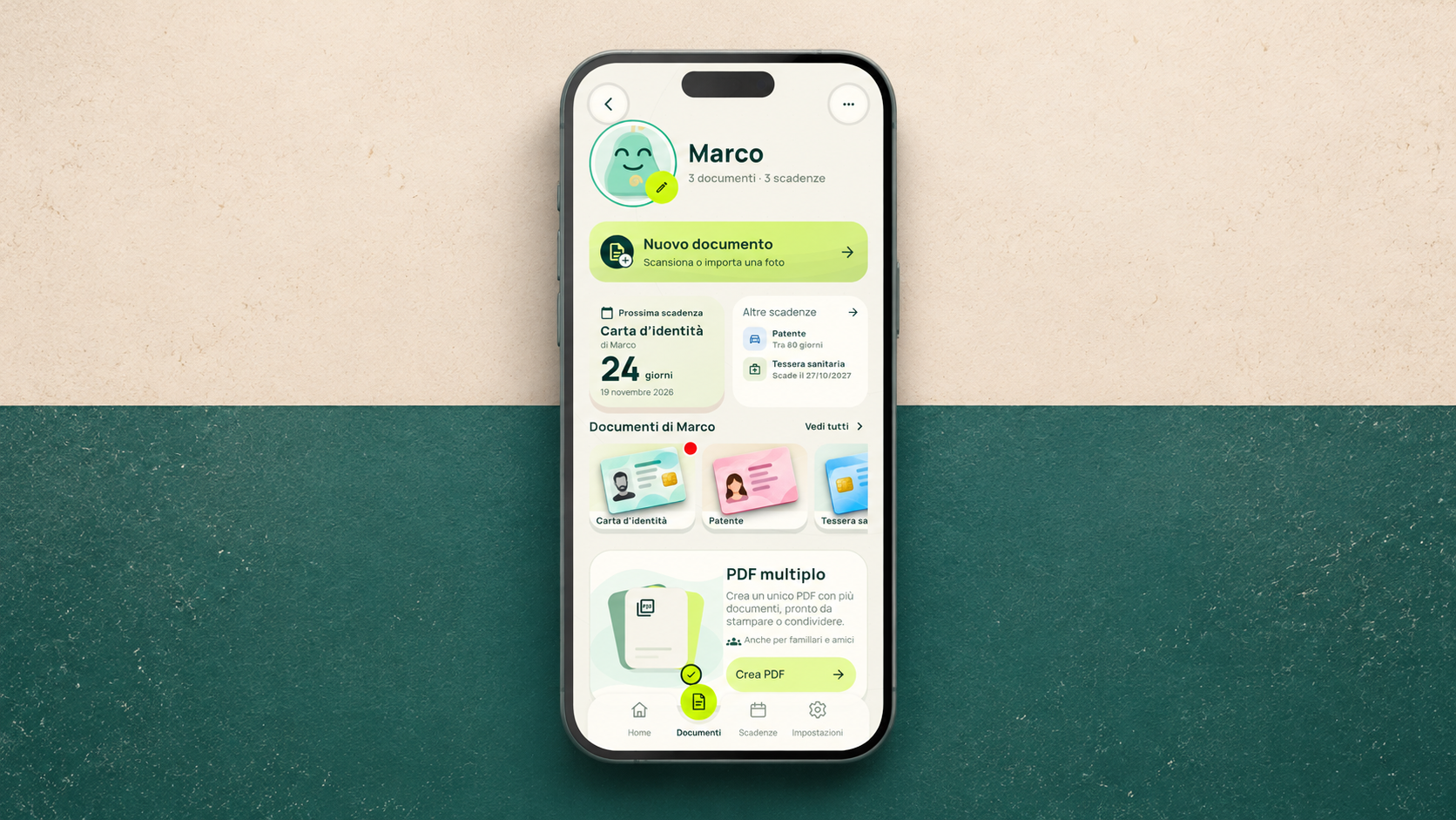 Doccy è l’app gratuita e senza pubblicità per organizzare i documenti e le scadenze