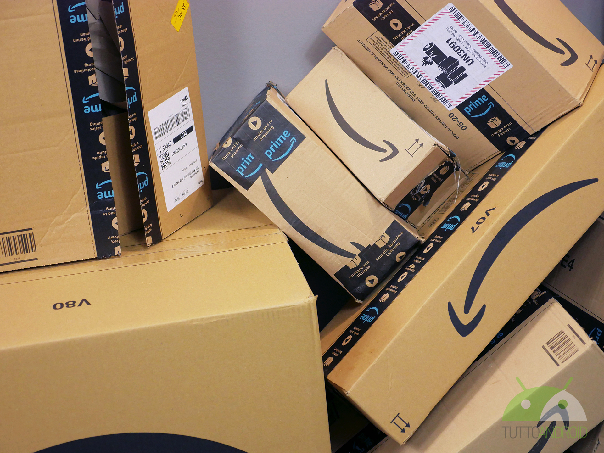 Amazon prime pacchi 