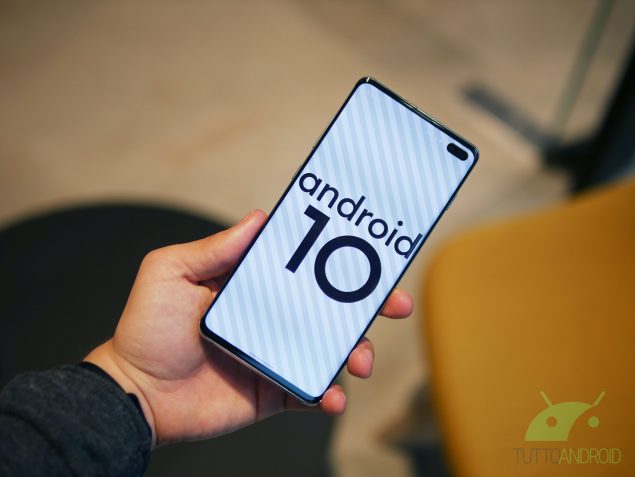 Samsung Galaxy S10+ Android 10